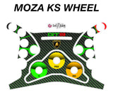 Lamborghini GT3 Printed Carbon Green Lines Livery