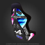 Kit de revêtement Alpine F1 2024
