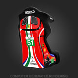 2018 Ferrari 488 AF Corse Covering Kit