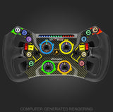 Livrée « Réplique » Lamborghini Huracan GT3 EVO2 en carbone jaune imprimé