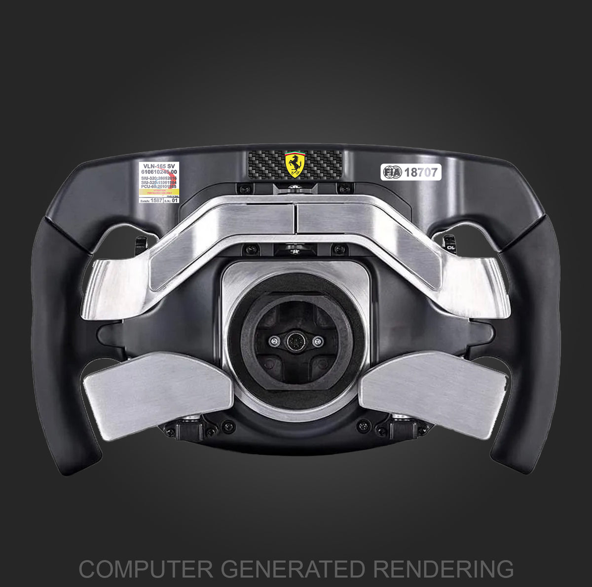 Ferrari back SF1000 wheel Replica stickers Lovely Stickers