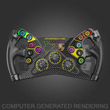 Carte du Nürburgring imprimée en carbone de Porsche