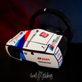 White BMW M8 RLL IMSA Livery