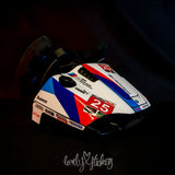 White BMW M8 RLL IMSA Livery