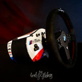 White BMW M8 RLL IMSA Livery