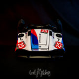 White BMW M8 RLL IMSA Livery