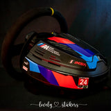 Black BMW M8 RLL IMSA Livery