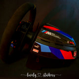 Black BMW M8 RLL IMSA Livery