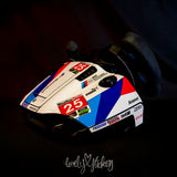 White BMW M8 RLL IMSA Livery