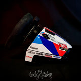 White BMW M8 RLL IMSA Livery