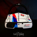 White BMW M8 RLL IMSA Livery