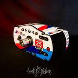 White BMW M8 RLL IMSA Livery
