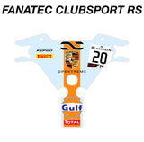 2019 GPX 911 GT3 Gulf Livery