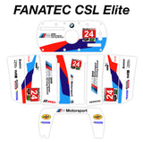 White BMW M8 RLL IMSA Livery