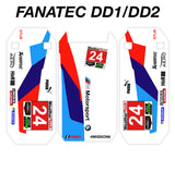 White BMW M8 RLL IMSA Livery