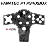 Printed Forged Carbon with Grey Line Livery