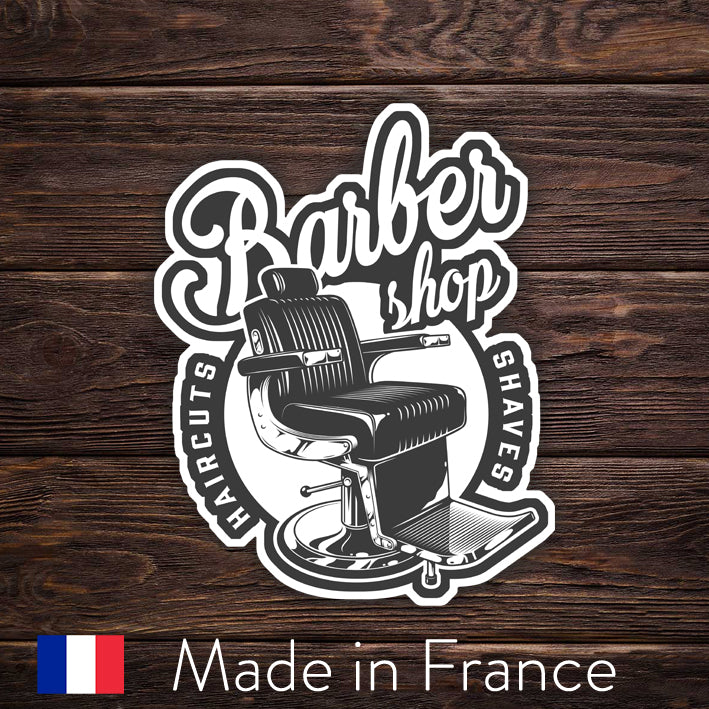 Barber Shop Logo - Hipster – Lovely Stickers