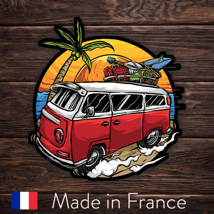 VW Combi - Travel – Lovely Stickers