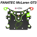 Porsche Nurburgring Map with sectors Printed Carbon Livery