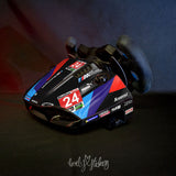 Black BMW M8 RLL IMSA Livery