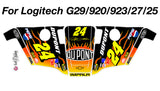 Livrée NASCAR Flames Dupont Signature Jeff Gordon 2010
