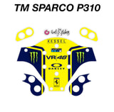 2019 Valentino Rossi Ferrari Gulf 12H Livery