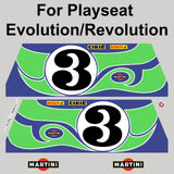 Psychedelic Martini Porsche 917LH Livery