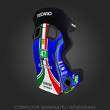 Kit de revêtement IMSA pour Ferrari 488 Cetilar Racing GTD