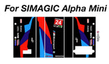 24 Black BMW M8 RLL IMSA Livery