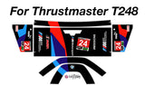 24 Black BMW M8 RLL IMSA Livery