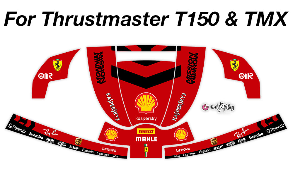 Scuderia Ferrari F1 Livery – Lovely Stickers