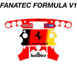 Casque Schumacher, livrée F1 classique