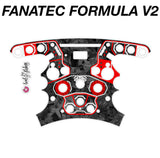 Printed Forged Carbon Red Lines Livery