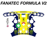 2019 Valentino Rossi Ferrari Gulf 12H Livery