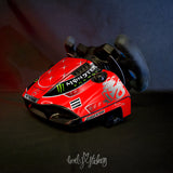 Casque Schumacher 2010, livrée F1 classique