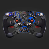 Livrée en carbone forgé imprimé avec lignes bleues