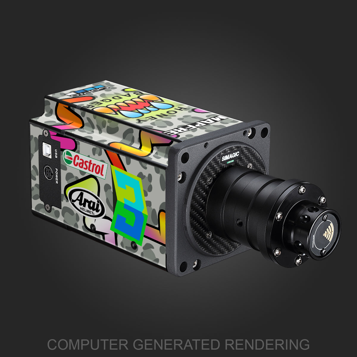 SIMAGIC Alpha & Ultimate – Lovely Stickers