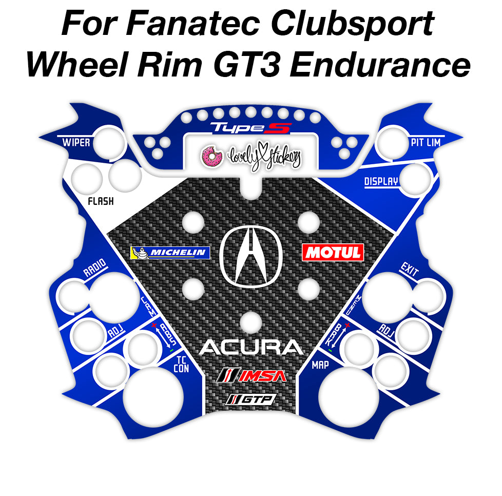 Gtp Sticker GTP Acura IMSA Livery – Lovely Stickers