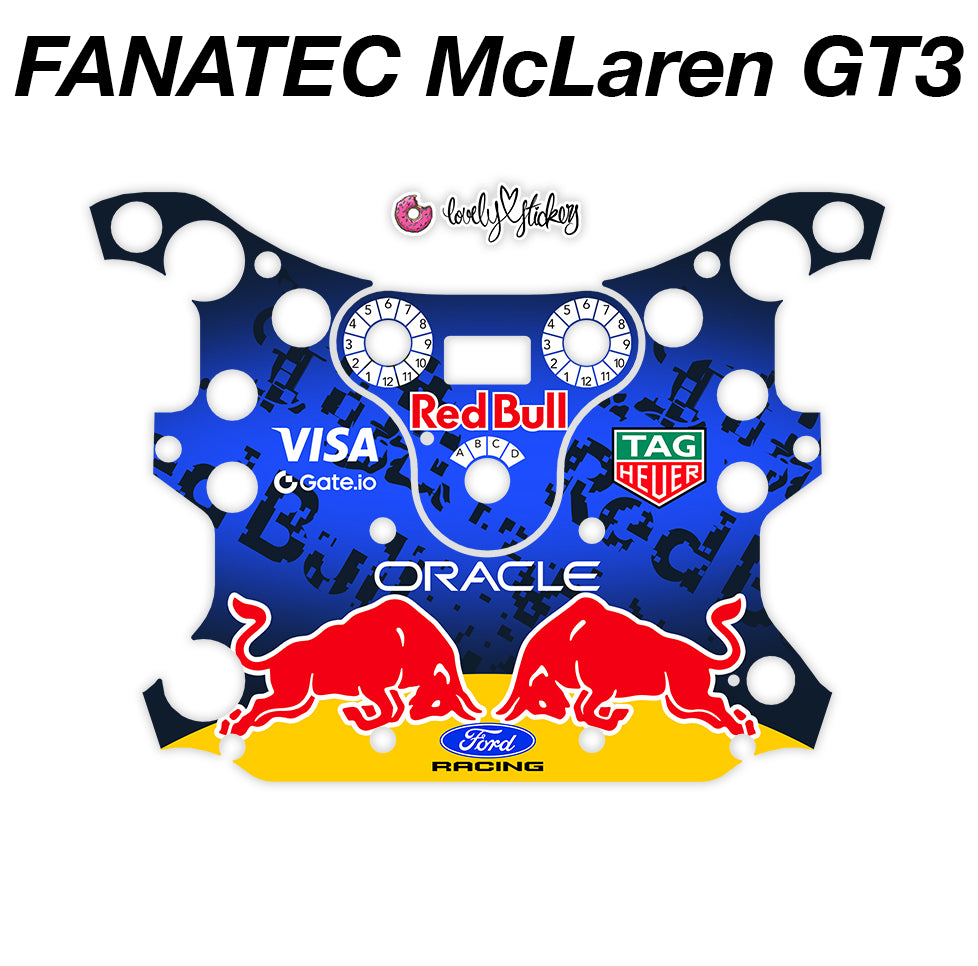 2026 RB F1 Sticker Kit for Fanatec GT3 Wheel – Lovely Stickers