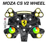 Ferrari Printed Forged Carbon and Yellow Skin