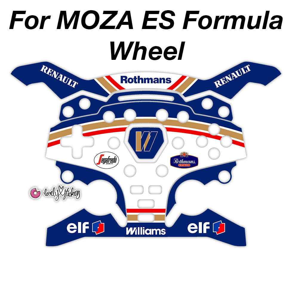 Williams Rothman's Classic F1 Livery – Lovely Stickers