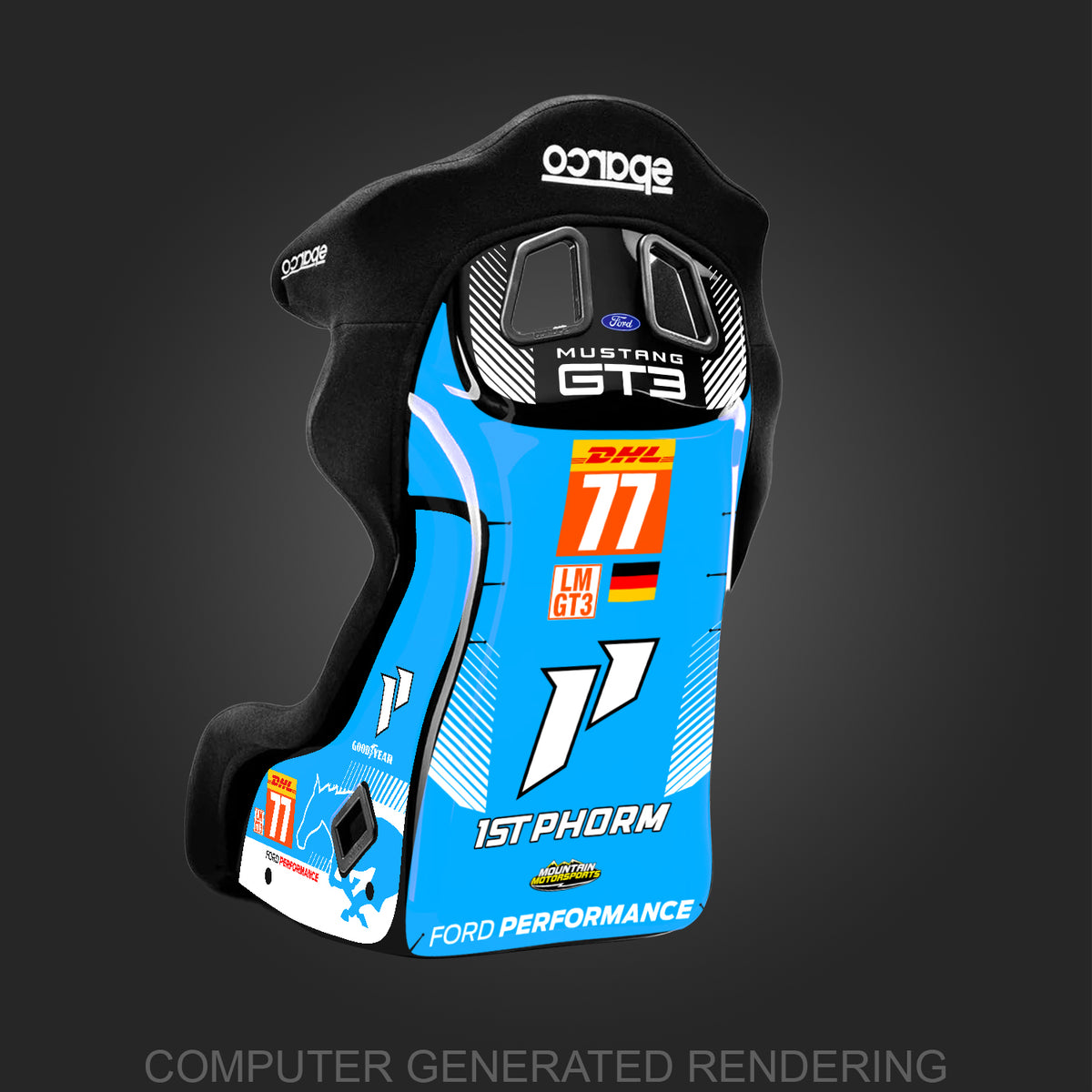 2024 Proton Ford Mustang GT3 Livery – Lovely Stickers
