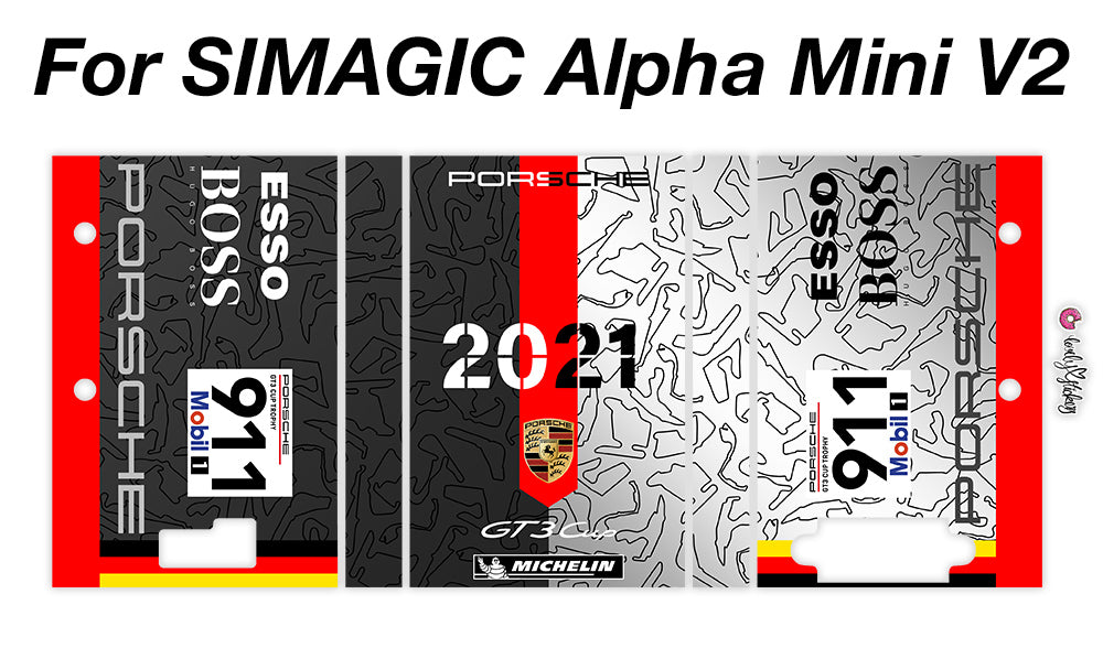 GT3 Cup Porsche 2021 Livery – Lovely Stickers