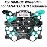 Printed Forged Carbon 2021 AMG Petronas Mercedes F1 Livery