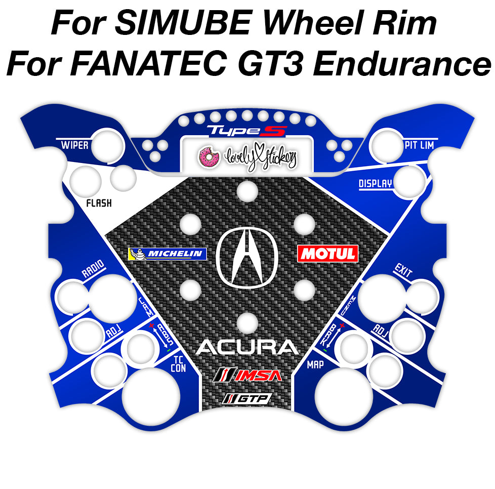 Gtp Sticker GTP Acura IMSA Livery – Lovely Stickers