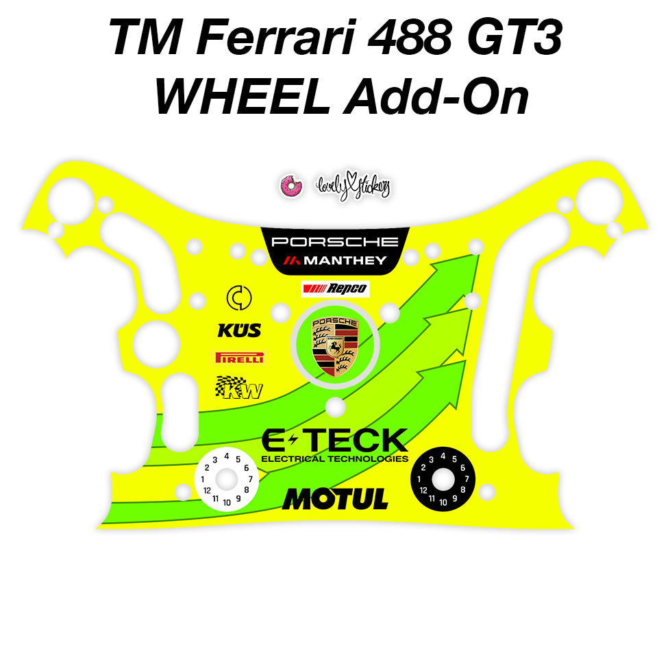 2024 Grello Porsche 911 GT3R Manthey Racing Livery – Lovely Stickers
