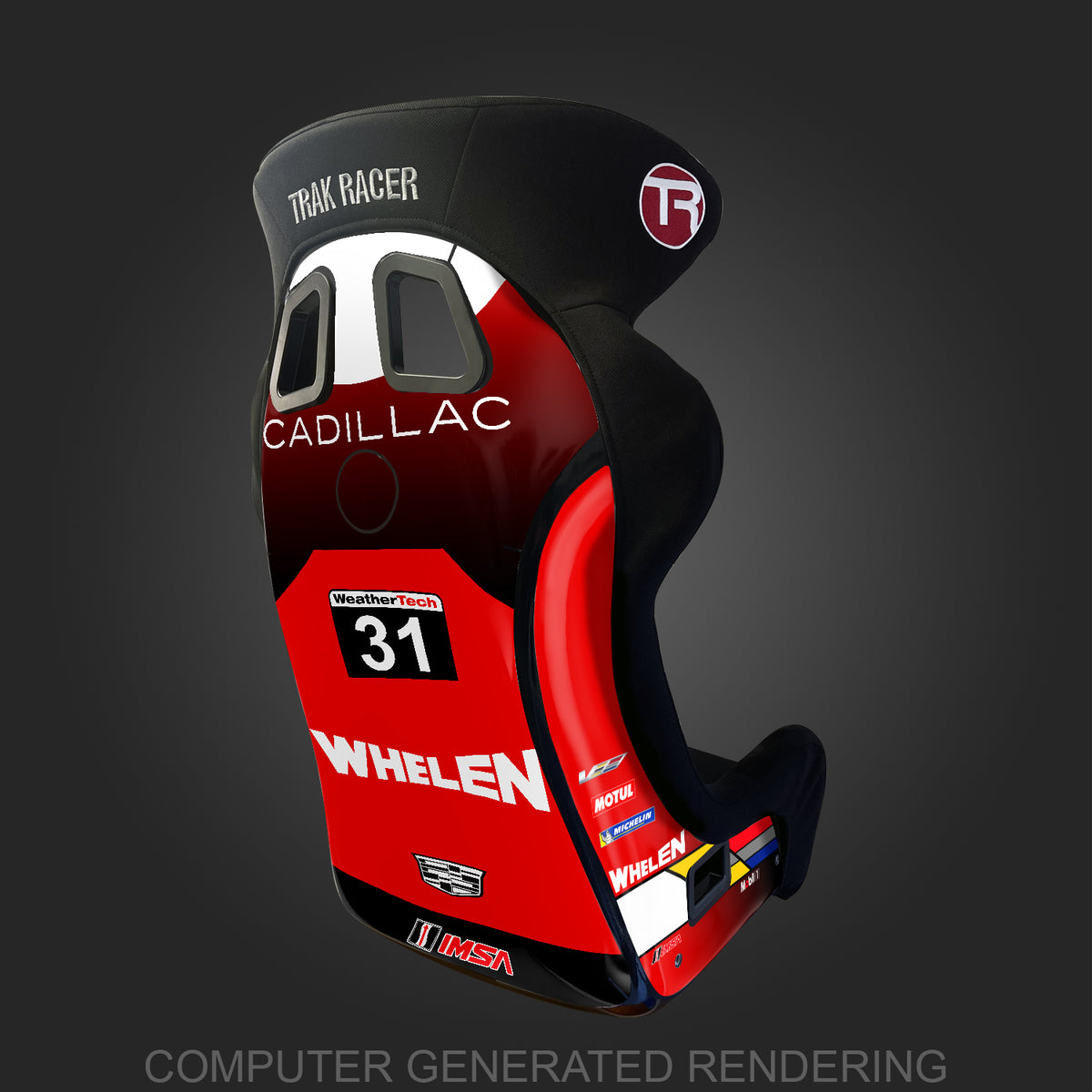 V Series Cad Red IMSA Decal Kit for Trak Racer GT – Lovely Stickers