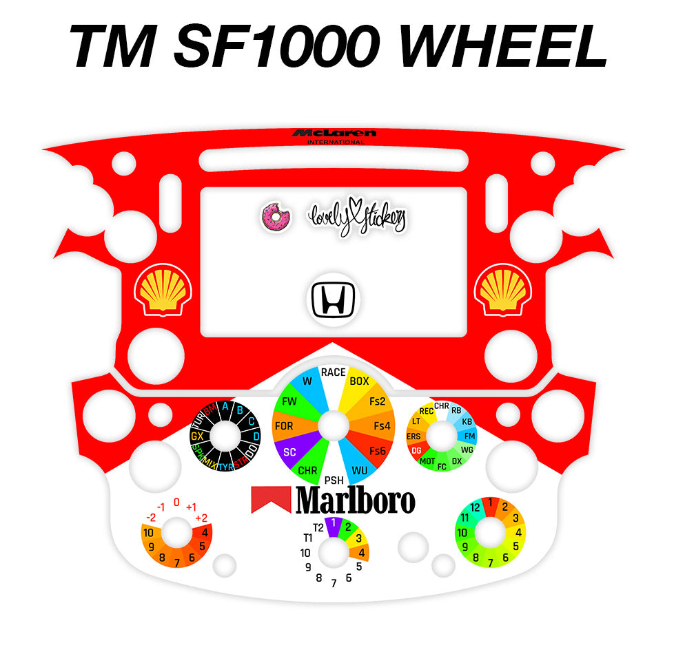 Malbrow Racing Sticker Senna's Marlboro Classic F1 80s Livery – Lovely Stickers