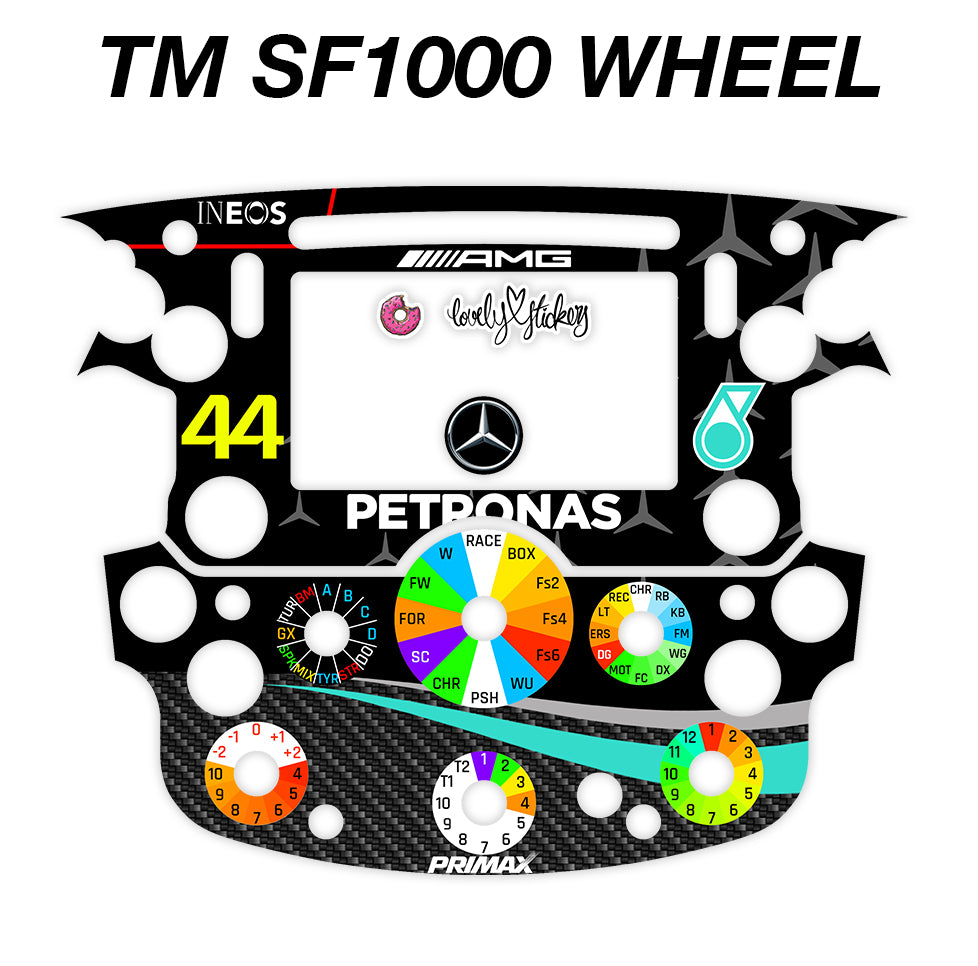 44 2023 Mercedes F1 Livery Lovely Stickers 44 2023 Mercedes F1 Livery Lovely Stickers