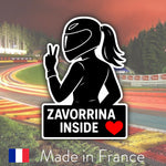 Custom Sticker Moto 20cm